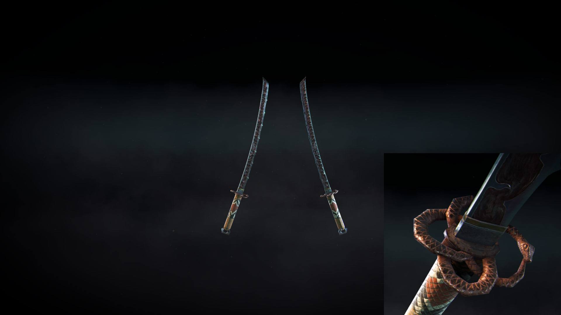 Aramusha's Kiyohimes Embrace weapon